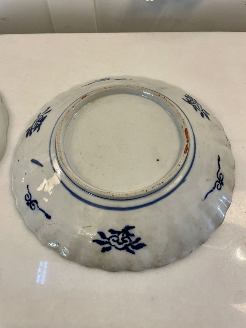 Two Antique Japanese Quality Imari Plates - Image 3